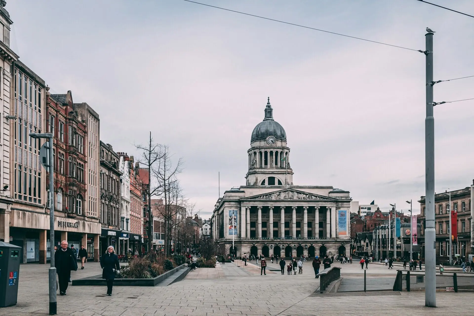 Nottingham skyline