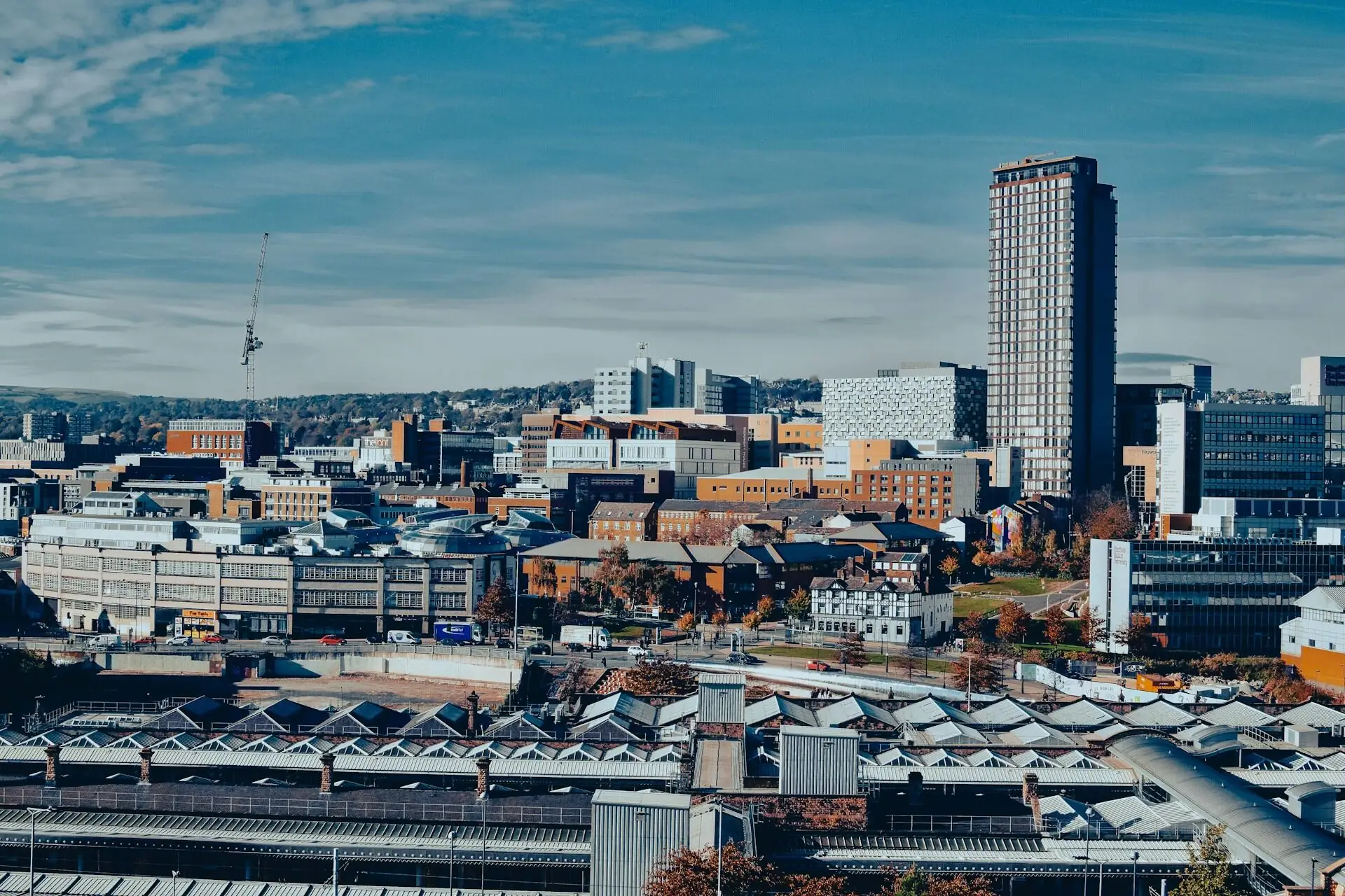 Sheffield skyline